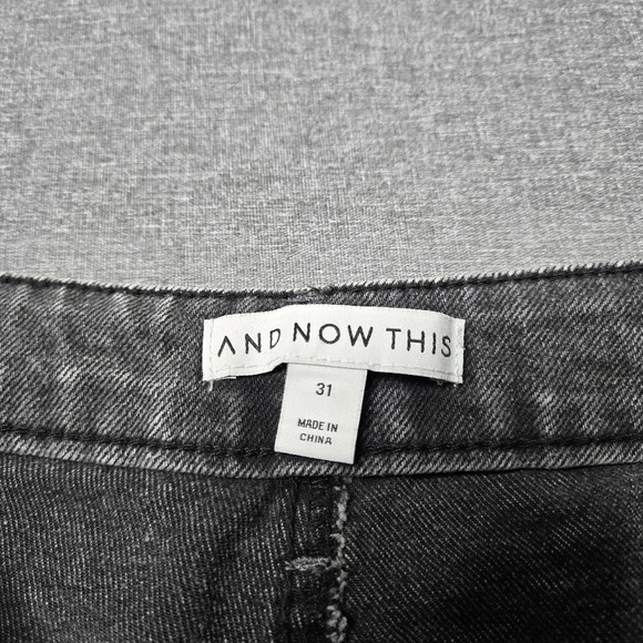 And Now This Black Distressed Jeans - Picture 7 of 8